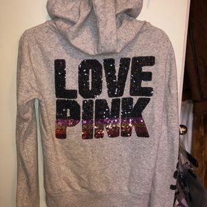 Bling VS PINK zip jacket